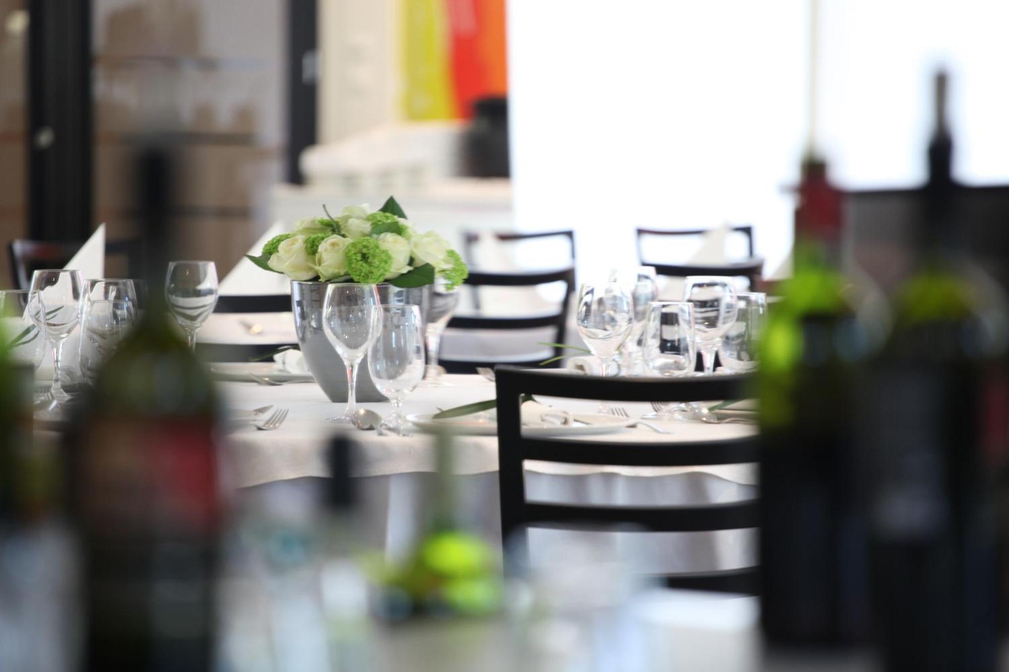 M Hotel Lublaň Restaurace fotografie